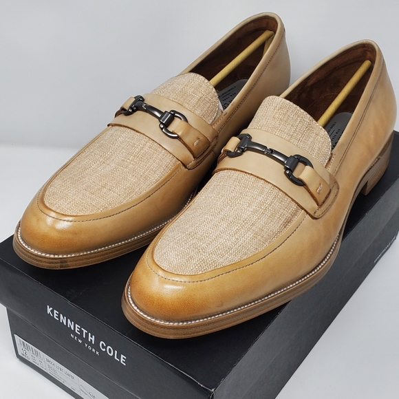Kenneth Cole Brock 2.0 Bit Loafer Beige size 12 M